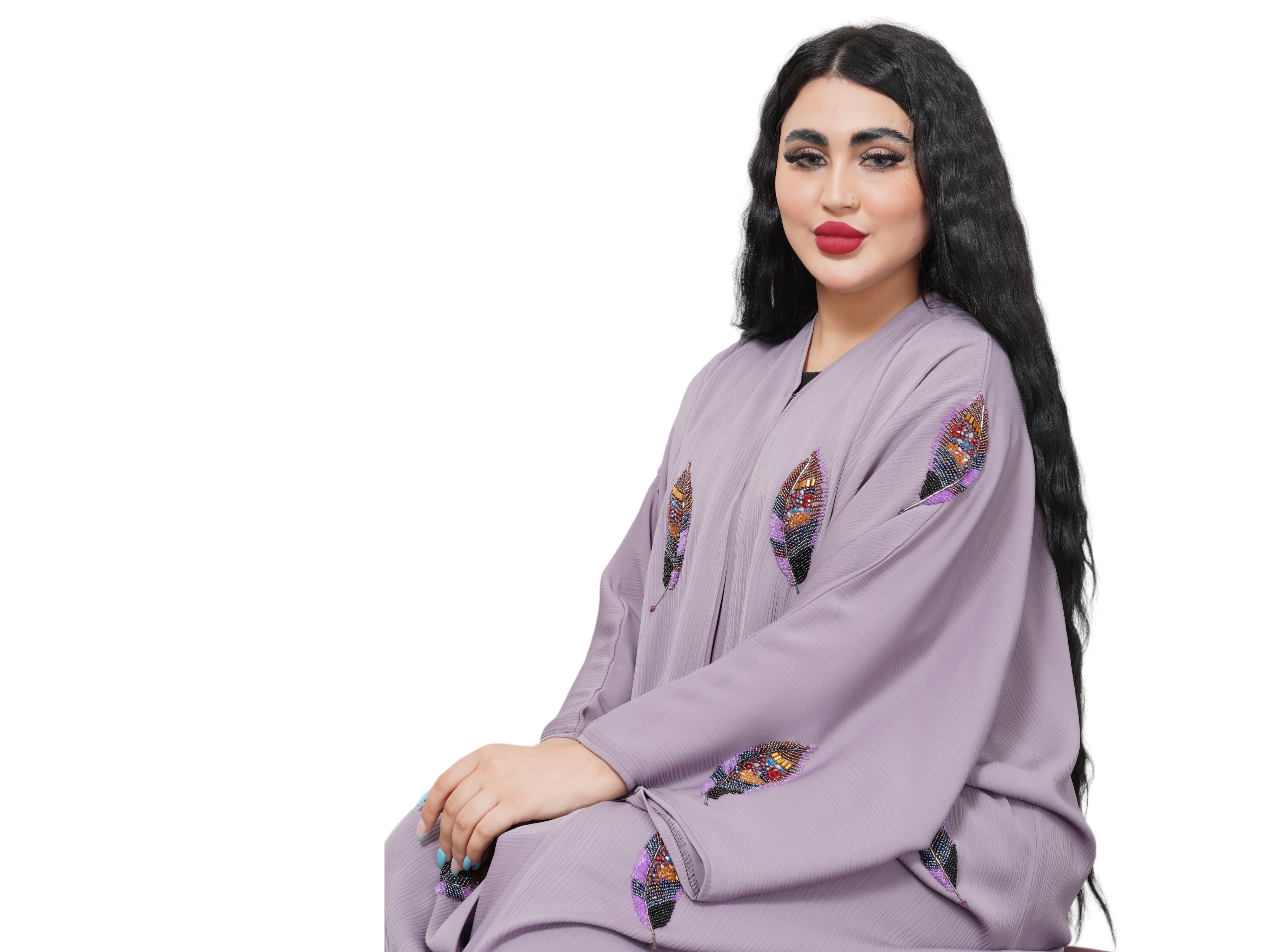 Colorful abayas